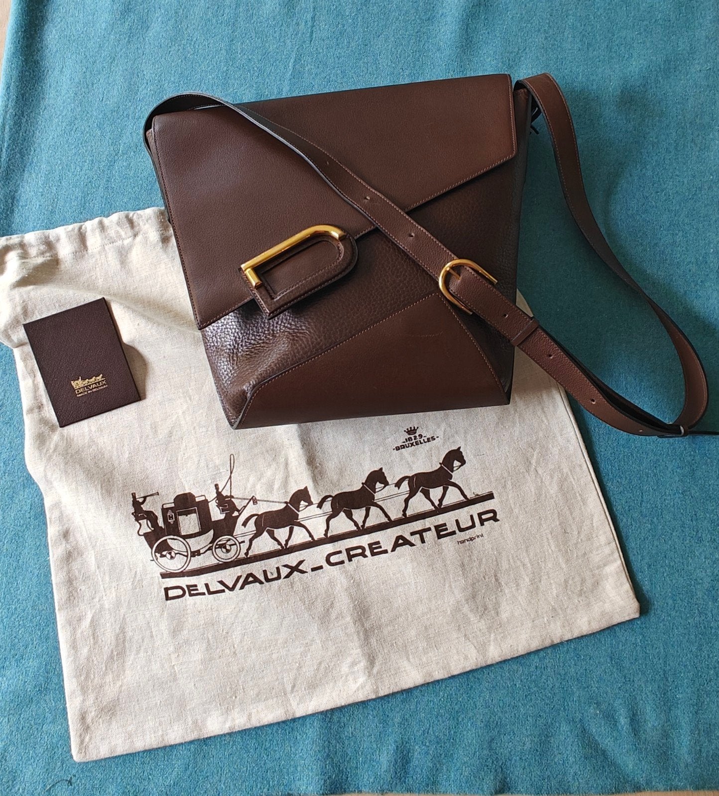vintage Delvaux Bohème handtas.  groot model, Ophalen, Handtas
