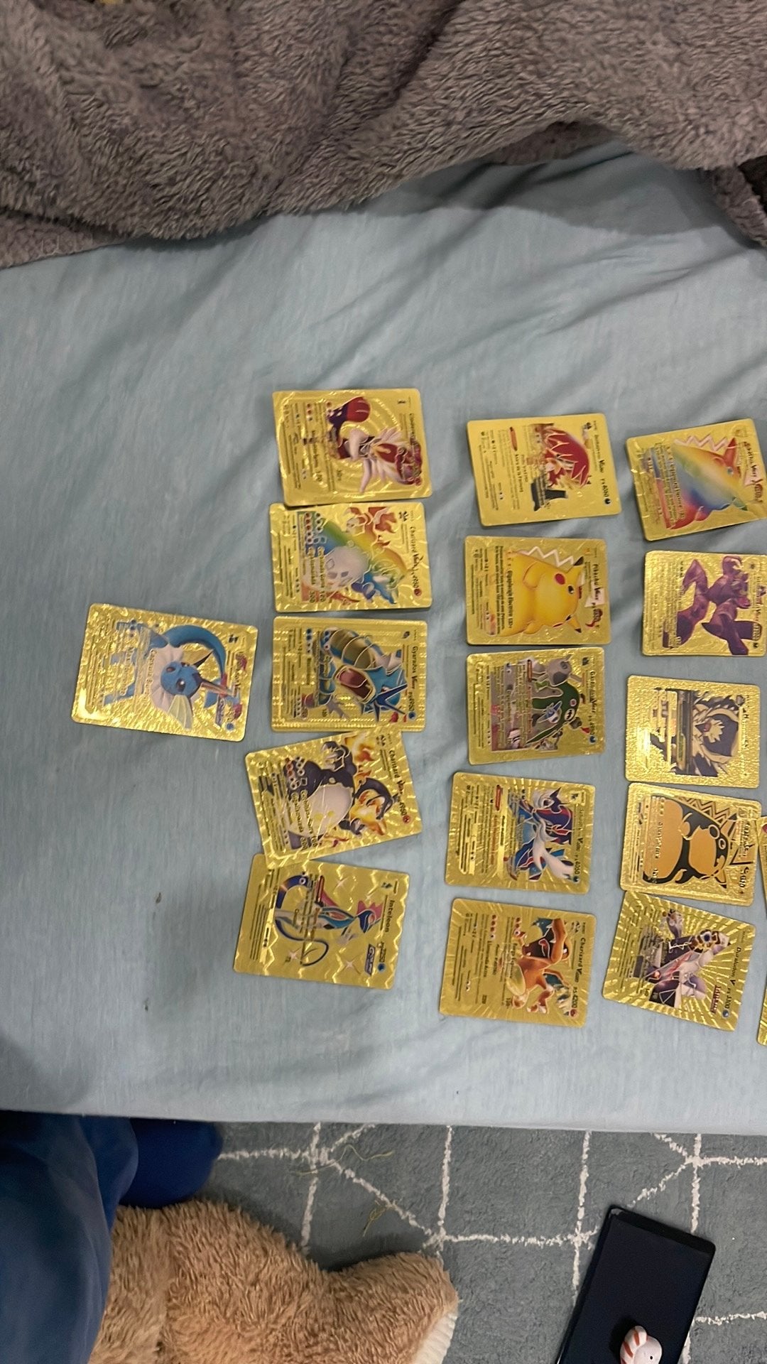 Goude pokemonkarten 65 stuken  sne weg, Enlèvement