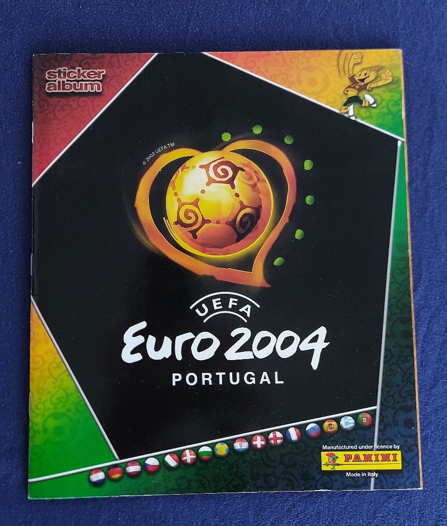 Panini sticker album voetbal ' EK Euro 2004 ' -volledig-, Ophalen of Verzenden, Zo goed als nieuw, Meerdere stickers