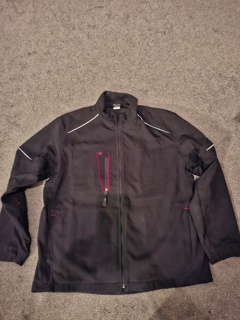 softshell werkjack – BP – 1868-572-32, nieuw, zwart, maat xl, Tuin en Terras, Werkkleding, Nieuw, Dames, Heren, Jas, Ophalen of Verzenden