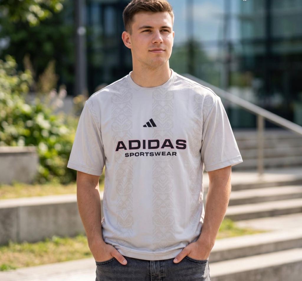T-shirt Adidas Tiro Tee taille M neuf avec étiquette de prix, Enlèvement ou Envoi, Neuf, Taille 48/50 (M), Blanc