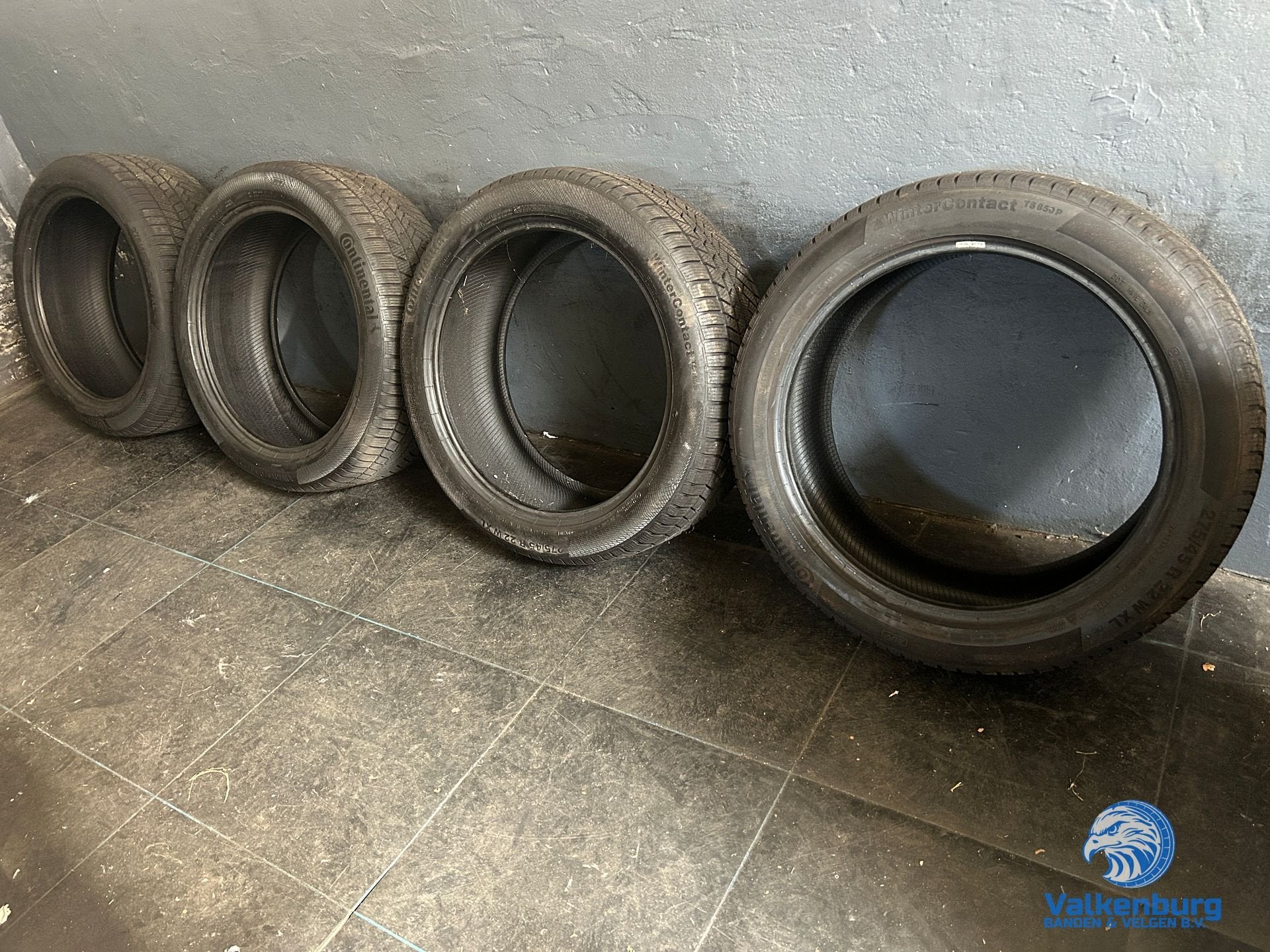 8mm! Winterbanden 275/45R22 Continental WinterContact TS850P, Gebruikt, -, 275 mm, -