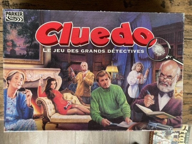 Jeu de société : Le Cluedo, Cinq joueurs ou plus, Enlèvement, Utilisé, Parker