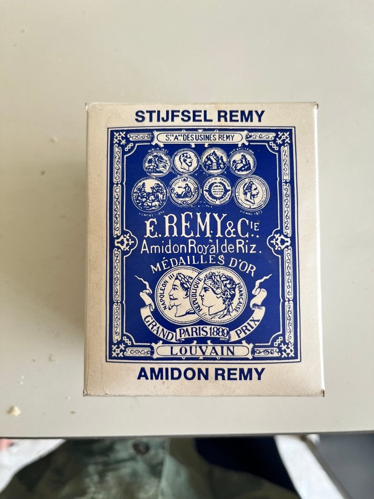 Zeldzame vintage reclame verpakking Stijfsel Remy Amidon, Ophalen, Verpakking