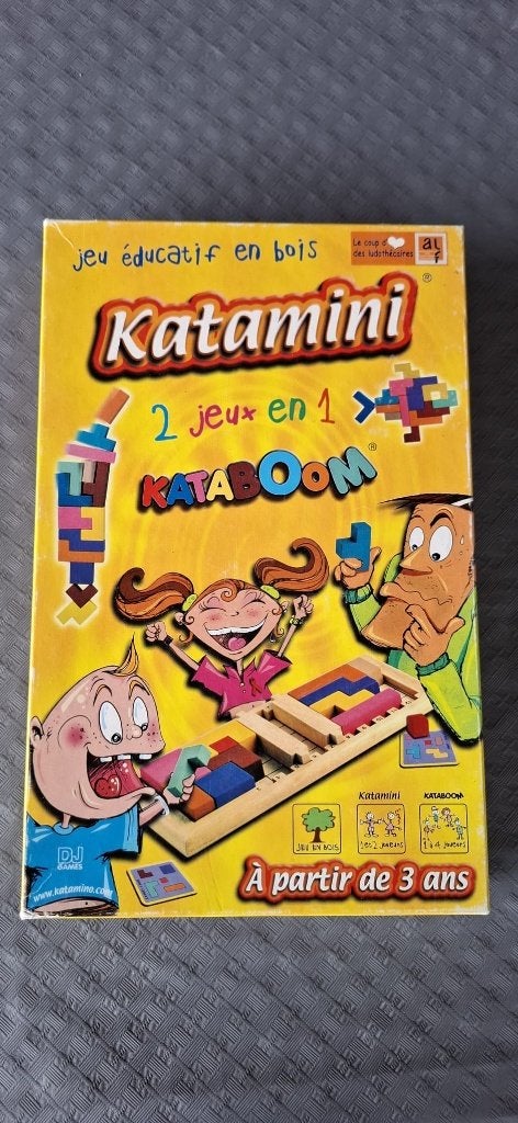 Katamini-Kataboom, Kinderen en Baby's, Speelgoed | Houten speelgoed, Ophalen of Verzenden, Gebruikt