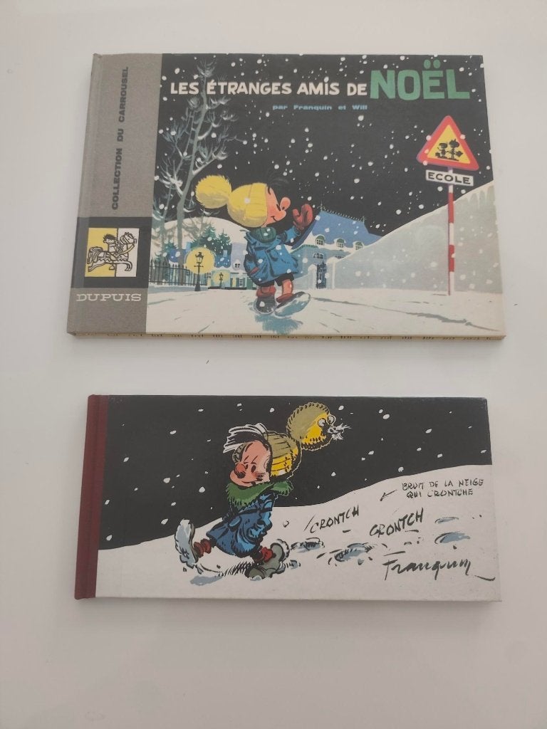 FRANQUIN & WILL LES ÉTRANGES AMIS DE NOËL EO, Livres, BD, Envoi, Comme neuf, Franquin