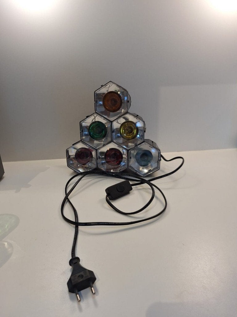 discolamp met kabel, Muziek en Instrumenten, Licht en Laser, Ophalen, Zo goed als nieuw, Licht, Kleur