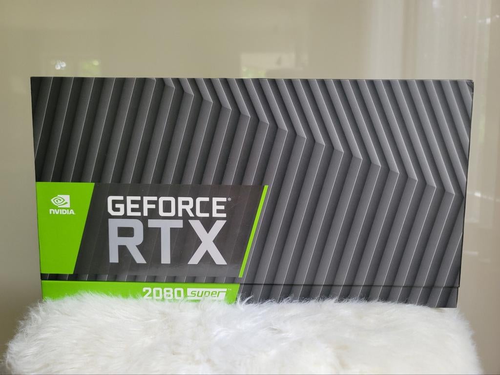 Nvidia RTX 2080 SUPER FOUNDERS EDITION, Computers en Software, Videokaarten, Gebruikt, HDMI, GDDR6, Ophalen of Verzenden
