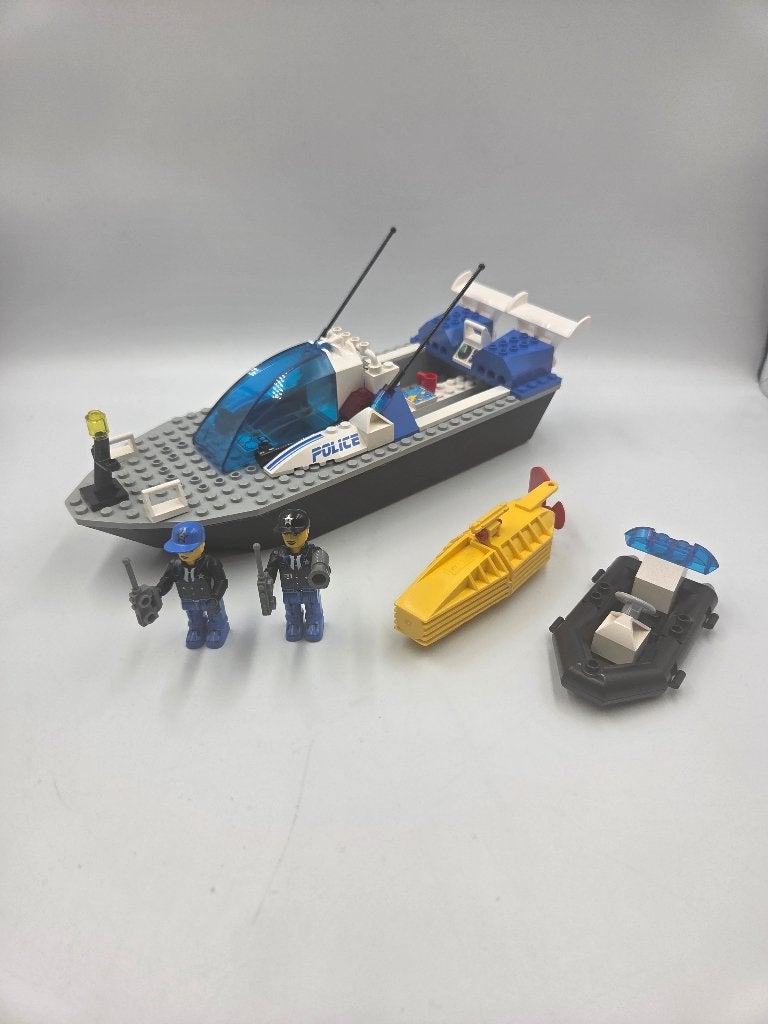 Bateau de police turbocompressé Lego Jack Stone 4669, Complet, Enlèvement ou Envoi, Lego, Ensemble complet