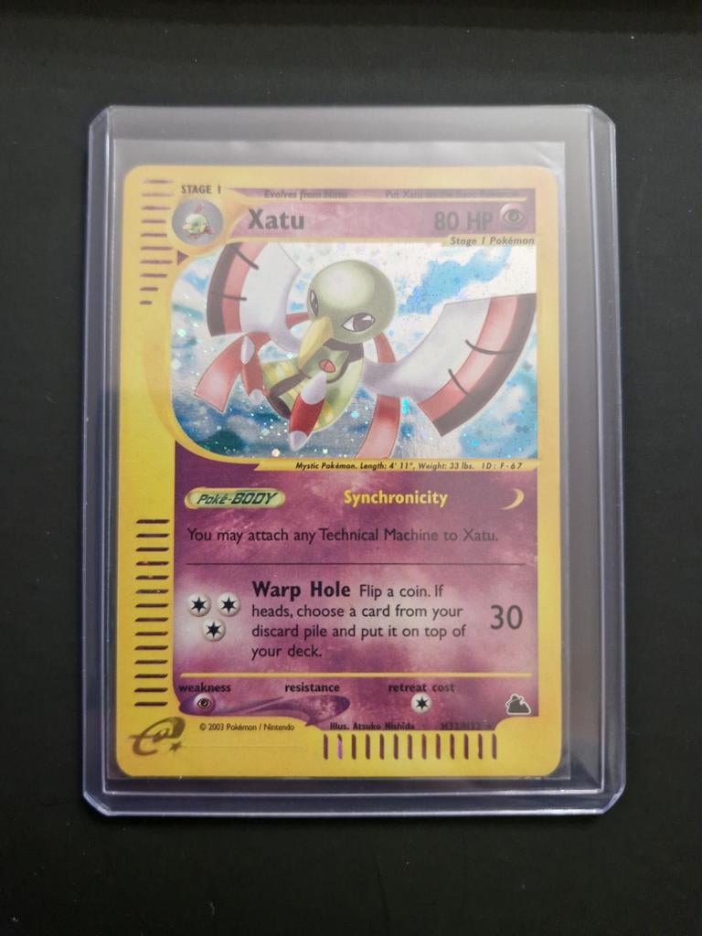 Xatu H32/H32 Skyridge Holo (Eng) - WotC 2003 - Swirl!, Ophalen of Verzenden
