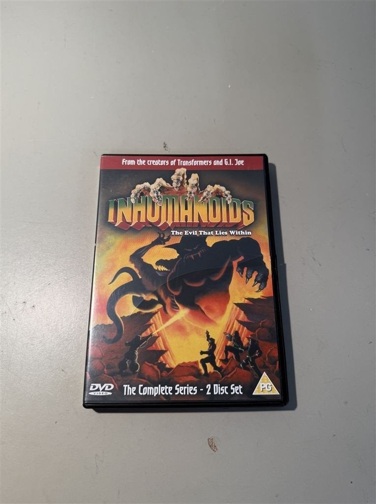 Inhumanoids - The Complete Series dvd 2 disc set, Cd's en Dvd's, Dvd's | Tv en Series, Ophalen of Verzenden, Gebruikt