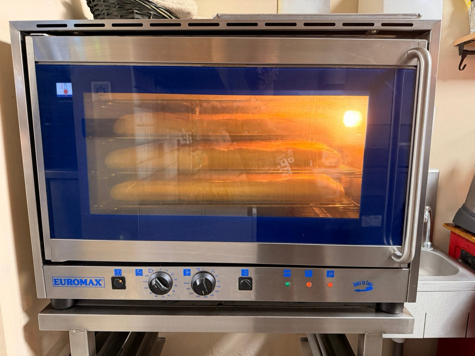 Euromax oven turbo, Enlèvement, Utilisé, Four