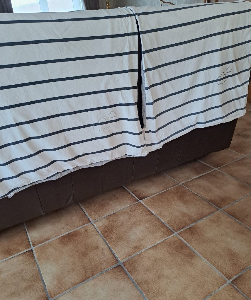 2 couvertures/draps double face pour lits jumeaux, Enlèvement ou Envoi, Comme neuf, 100 cm ou plus, Couverture