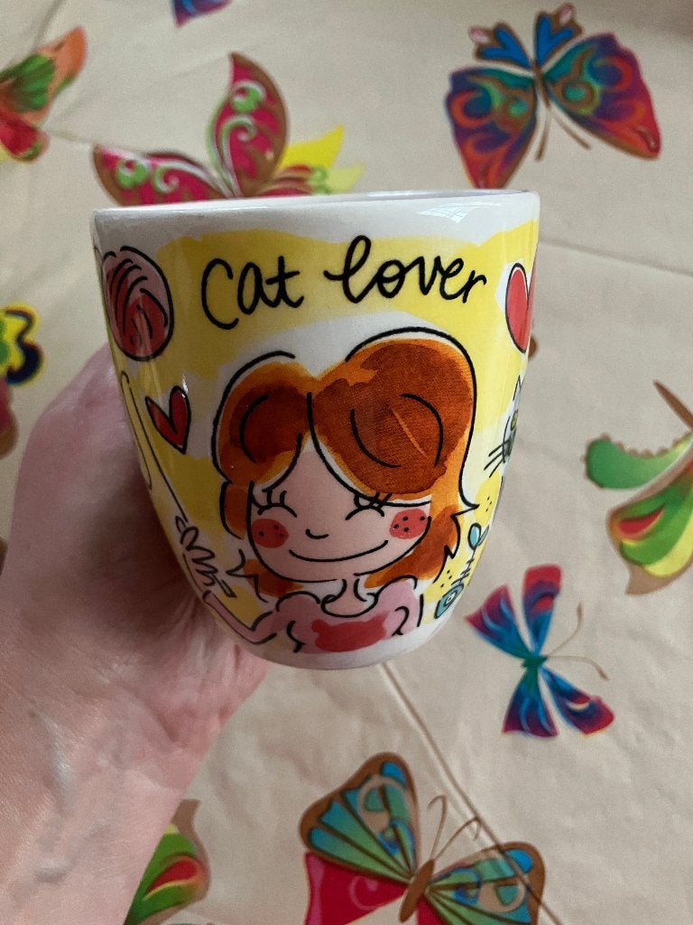 Blond Amsterdam mok Cat Lover, Maison & Meubles, Enlèvement ou Envoi, Blond Amsterdam, Mug