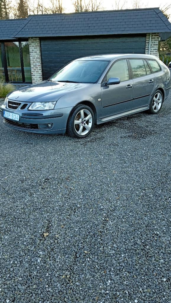 Saab 9-3 ,1.9 d, break, 2008,169000 km, full option, Autos, Saab, Cuir, Achat, Entreprise, Airbags
