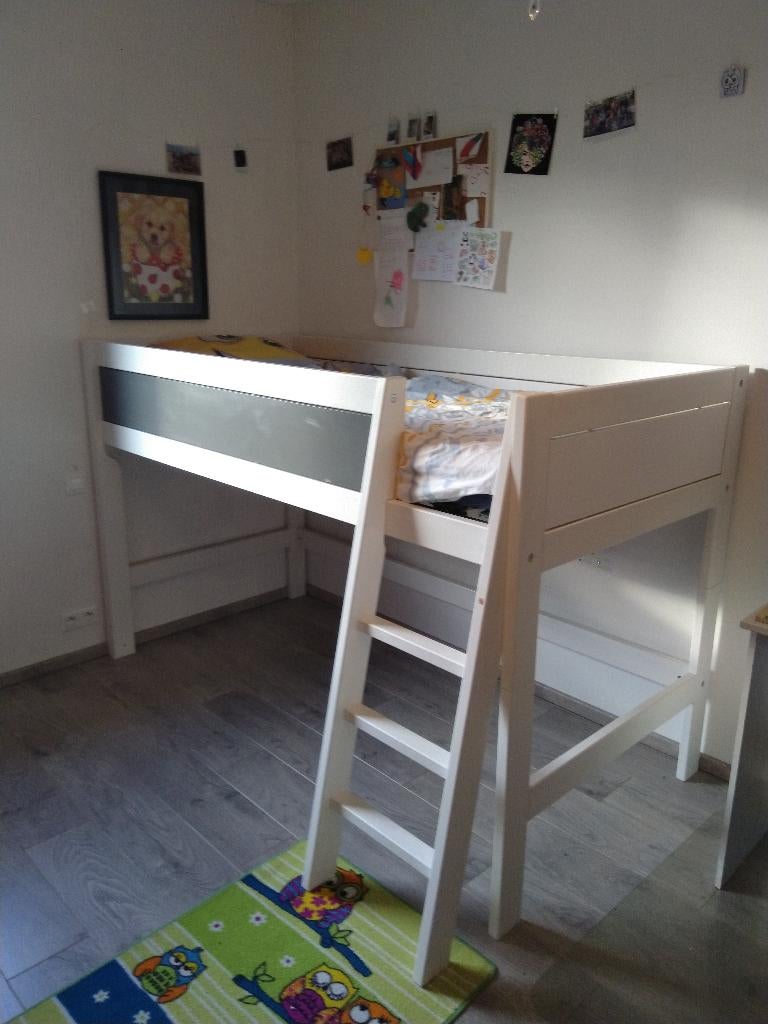 Lifetime bed (half)hoogslaper, Ophalen, Gebruikt, Hoogslaper