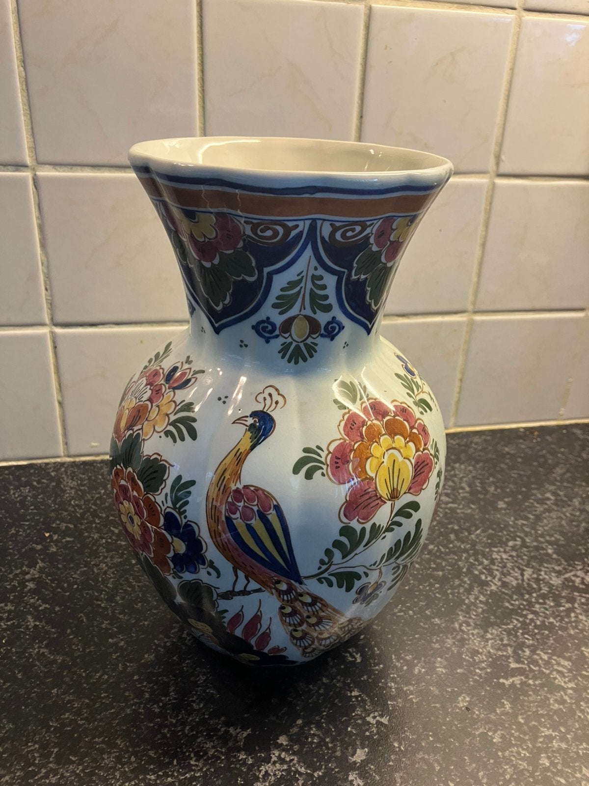 Vaas Deltse Pauw 24cm, Enlèvement
