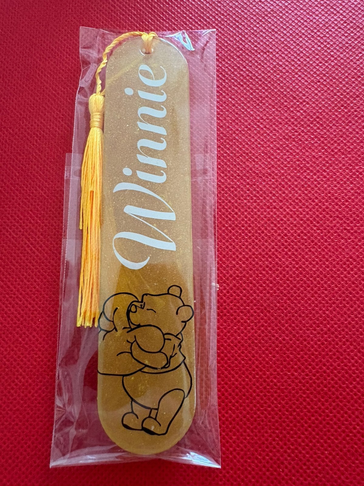 Petit marque-page Winnie l’Ourson – Résine époxy, Enlèvement ou Envoi, Neuf
