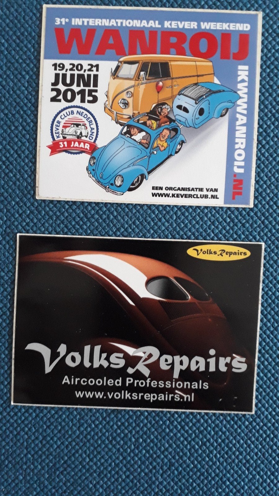 stickers oldtimer volkswagen, Ophalen of Verzenden