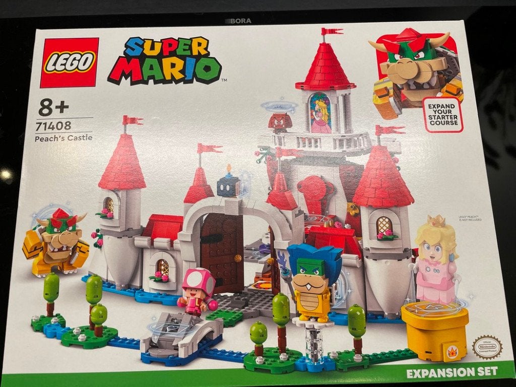 lego mario bros peach kasteel, Ophalen of Verzenden, Lego