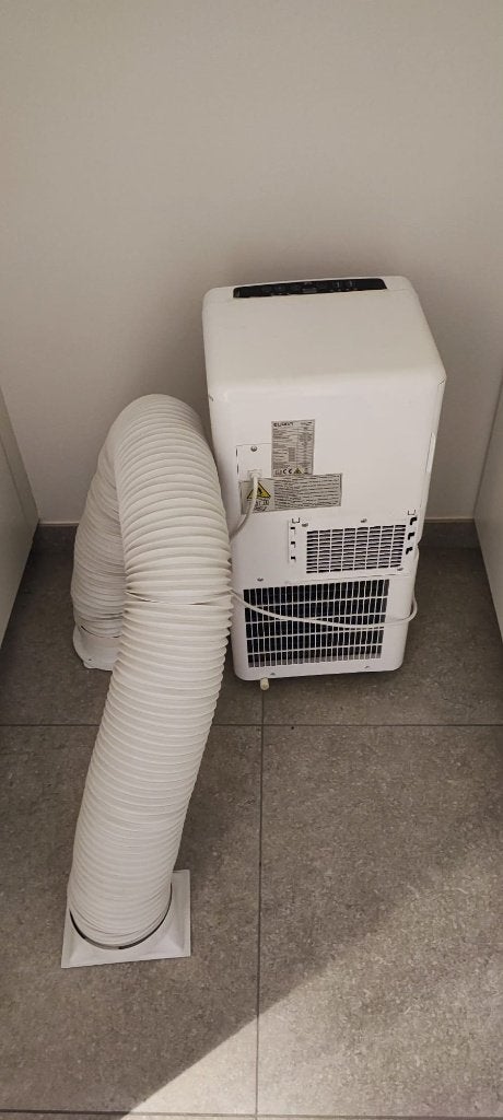 Mobiele airco Eurom, Ophalen, Gebruikt, 2 snelheden, Timer