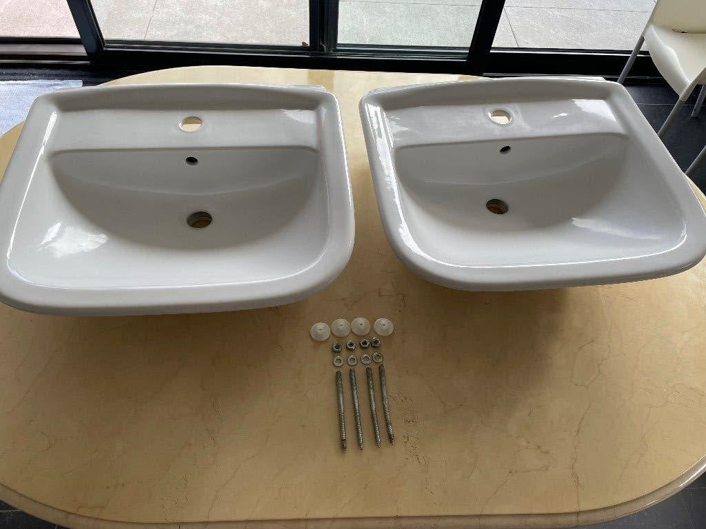 Lot de 2 lavabos Villeroy&Boch, Enlèvement, Utilisé, Lavabo