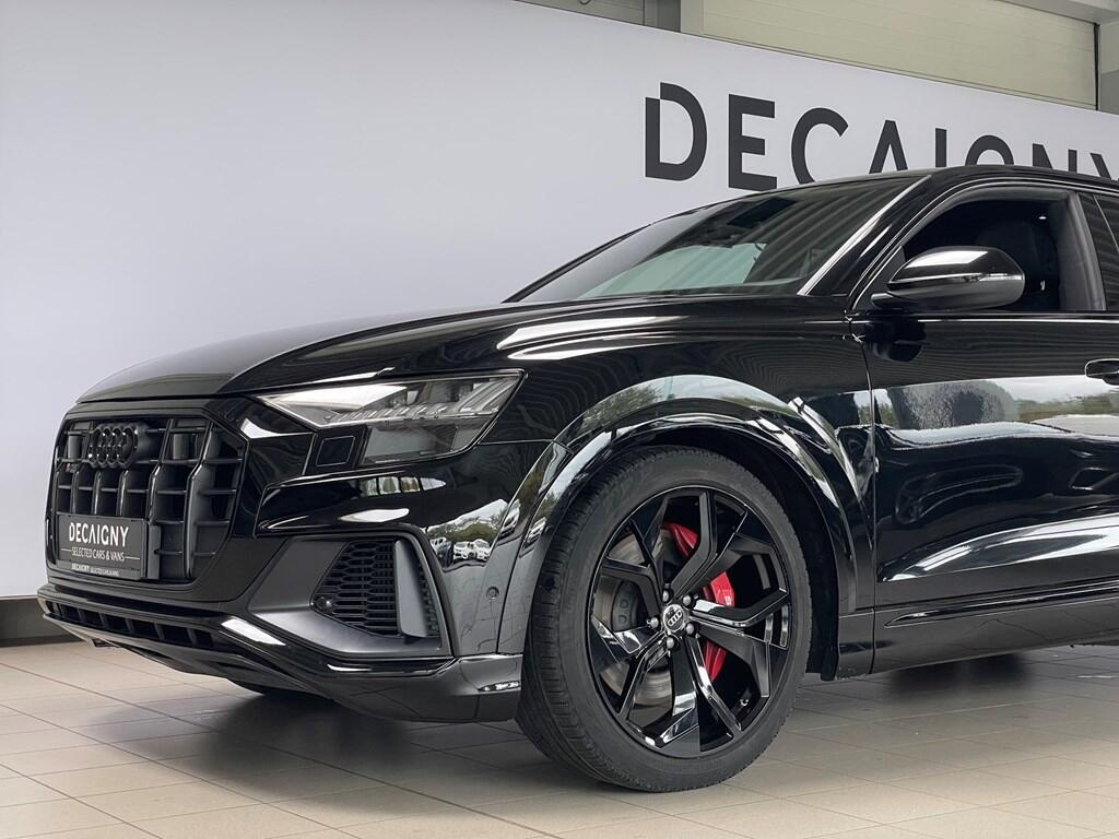 Audi SQ8 4.0TFSi V8 Quattro 507pk kan ook in lichte vracht, 375 kW, Zwart, https://public.car-pass.be/vhr/a7b1de07-0928-440f-a3bc-e842b67b7be3