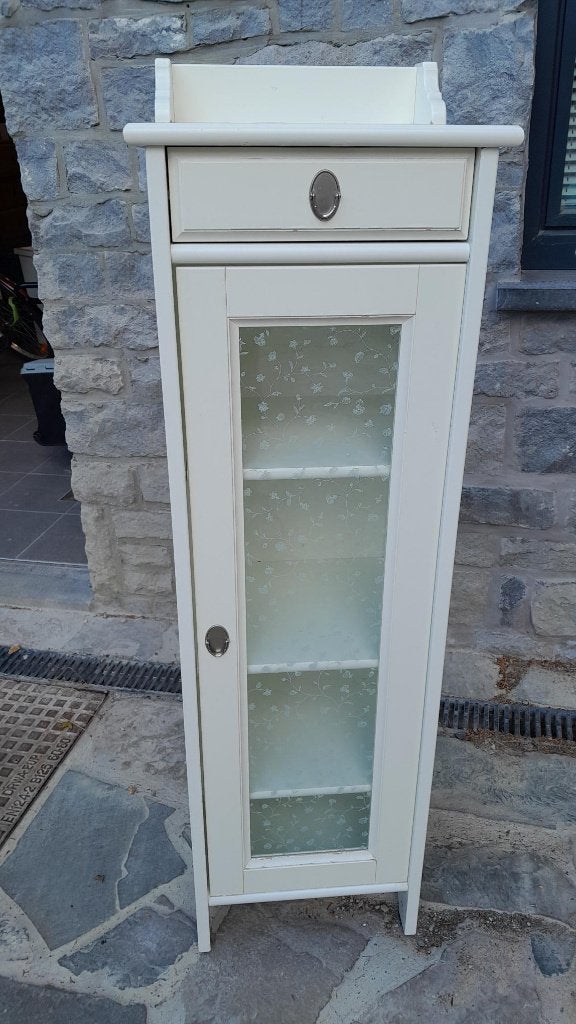 Un meuble de salle de bain Ikea Flaren à donner, 25 à 50 cm, Armoire (mi-)haute, Enlèvement, Utilisé