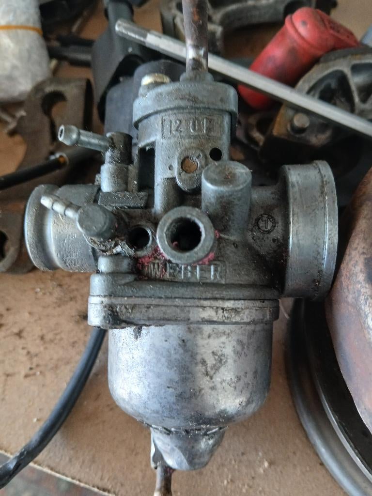 Weber 12mm carburateur piaggio, Ophalen, Gebruikt, Carburateur, Piaggio