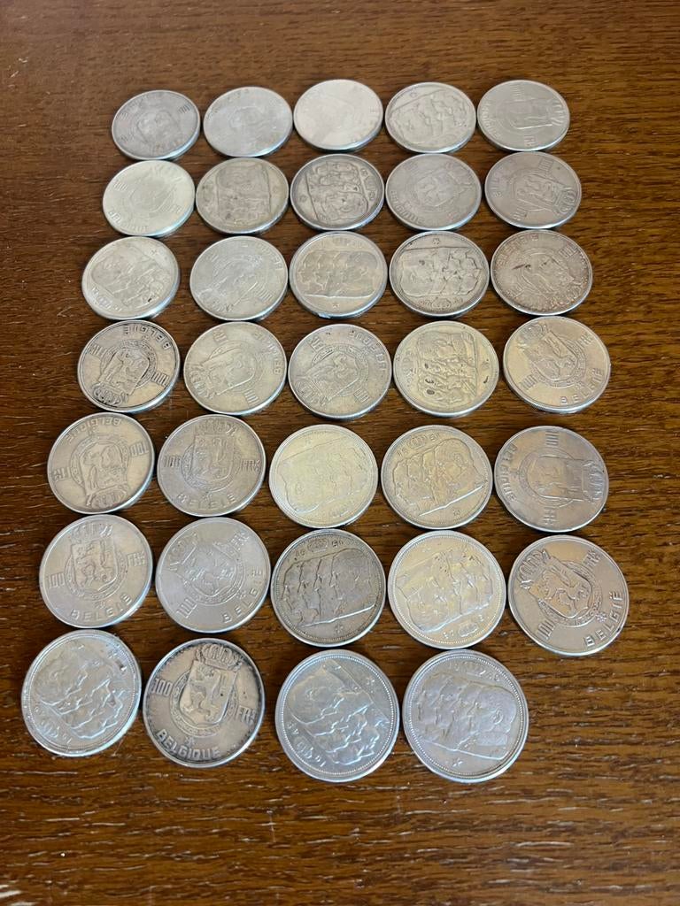 Monnaies en argent (835), Timbres & Monnaies, Enlèvement, Monnaie
