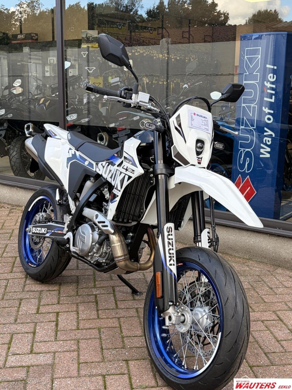 Suzuki DR-Z4SM A2 PROMOTIE, Motoren, Toermotor, Handgeschakeld, 12 t/m 35 kW, Gebruikt