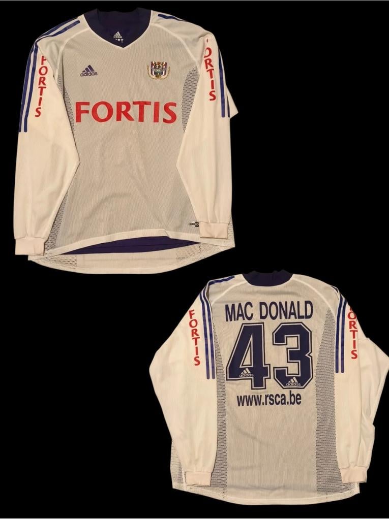 Maillot RSC Anderlecht shirt, Maillot