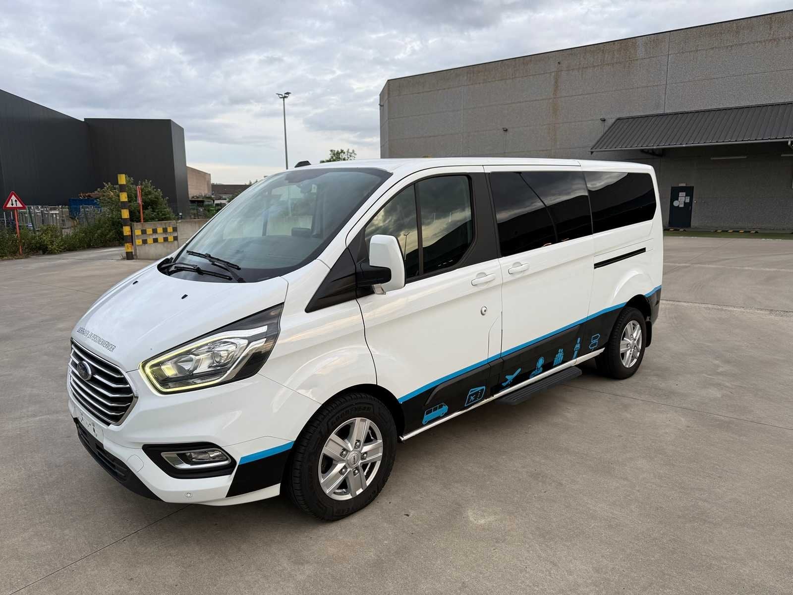 FORD - 2022 - Tourneo Custom - MINIBUS - Personenauto, Auto's, Ford, Gebruikt, Bedrijf, Overige carrosserie, Te koop