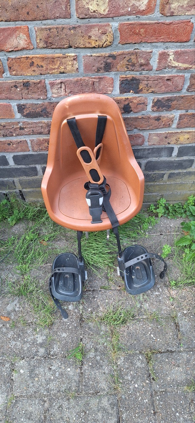 Fietsstoeltje vooraan- Bobike one mini met ahead adapter, Fietsen en Brommers, Ophalen, Voorzitje