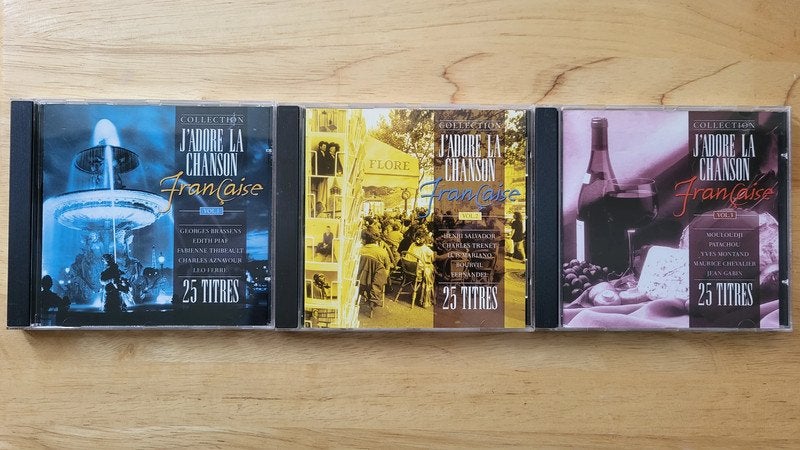 Intégrale CD J’adore la chanson française (3 CD – 75 titres), Cd's en Dvd's, Ophalen, Album, Chanson