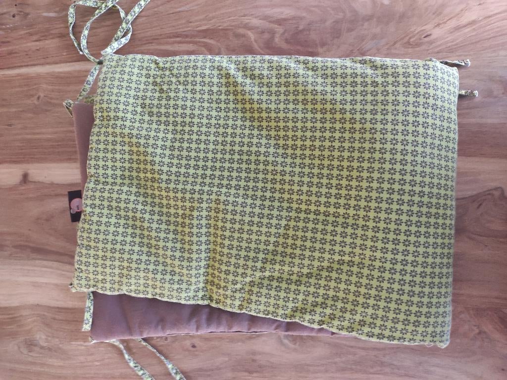 Bedomranding Bruin groen Rom luxe baby170 cm, Ophalen, Gebruikt, Bruin, Jongetje of Meisje
