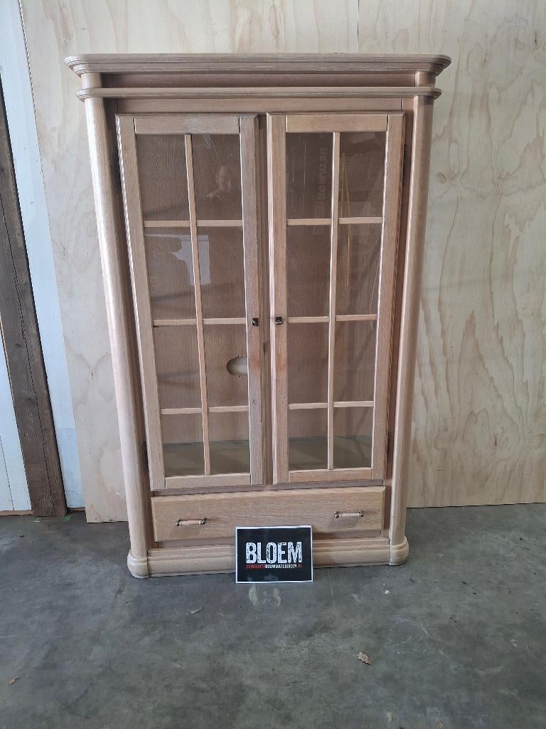 Kast vitrinekast, 25 à 50 cm, Avec tablette(s), 100 à 150 cm, Utilisé