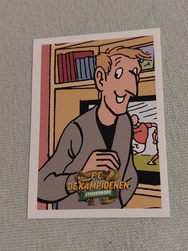 Sticker / FC De Kampioenen / Pol De Tremmerie, Ophalen of Verzenden, Nieuw, Tv, Overige typen