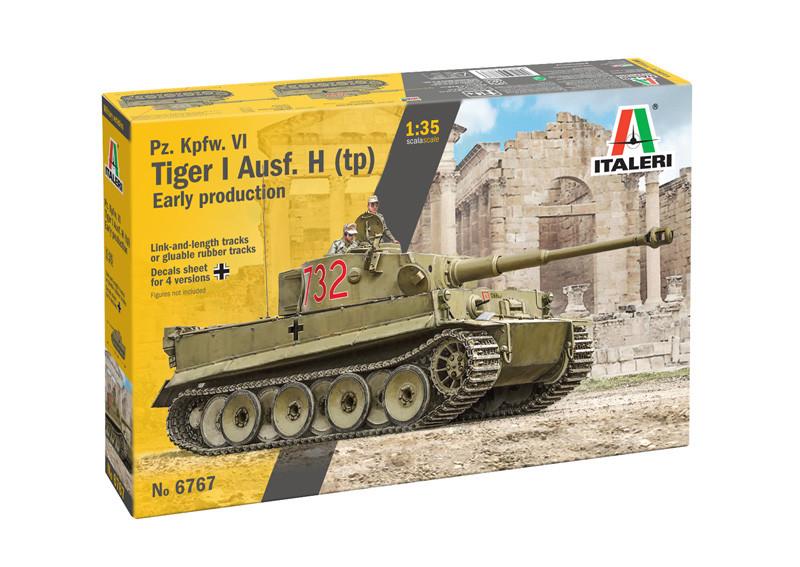 ITALERI 6767 PZ. KPFW. VI TIGER I AUSF. H (TP) échelle 1/35, Neuf, Tank, 1:32 à 1:50, Italeri