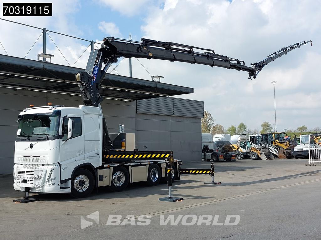 Volvo FH 500 8X2 NEW! HMF9520 K6 + JIB K6 Crane Kran + fifth, Automaat, Stof, Euro 6, Parkeercamera