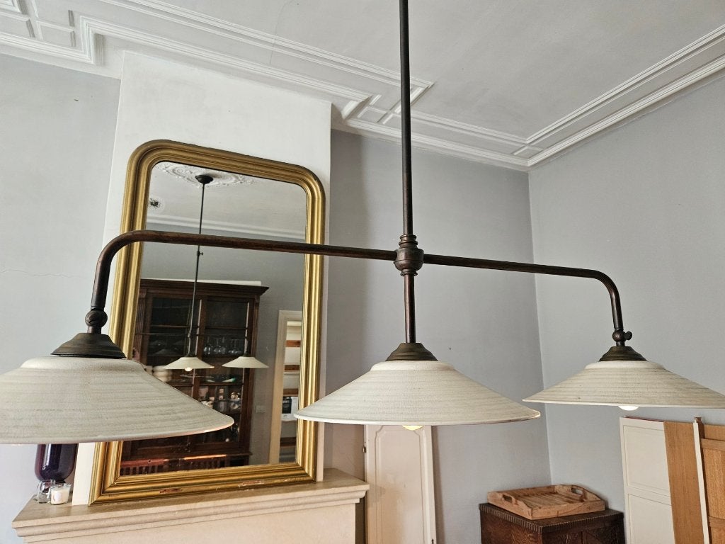 hanglamp, Huis en Inrichting, Lampen | Hanglampen, Ophalen, Gebruikt, E14 (klein), Landelijk