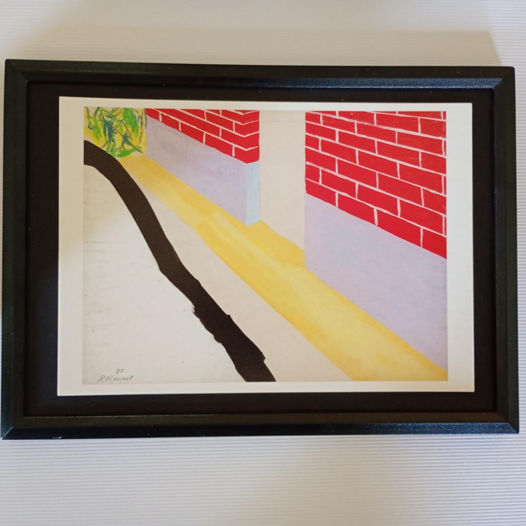 Mur de briques, 1965 Roger Raveel, Enlèvement ou Envoi