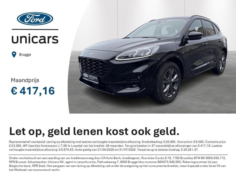 Ford Kuga 2.5i PHEV Aut. 165kW ST-Line, Auto's, Gebruikt, 4 cilinders, 5 zetels, 5 deurs
