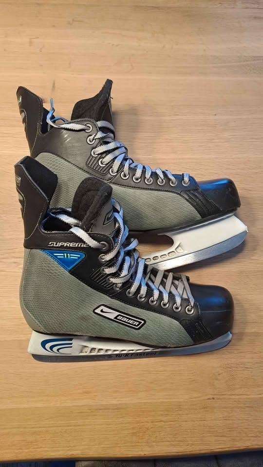 Ijsschaatsen Bauer maat 45, Ophalen, Gebruikt, Bauer, IJshockeyschaatsen