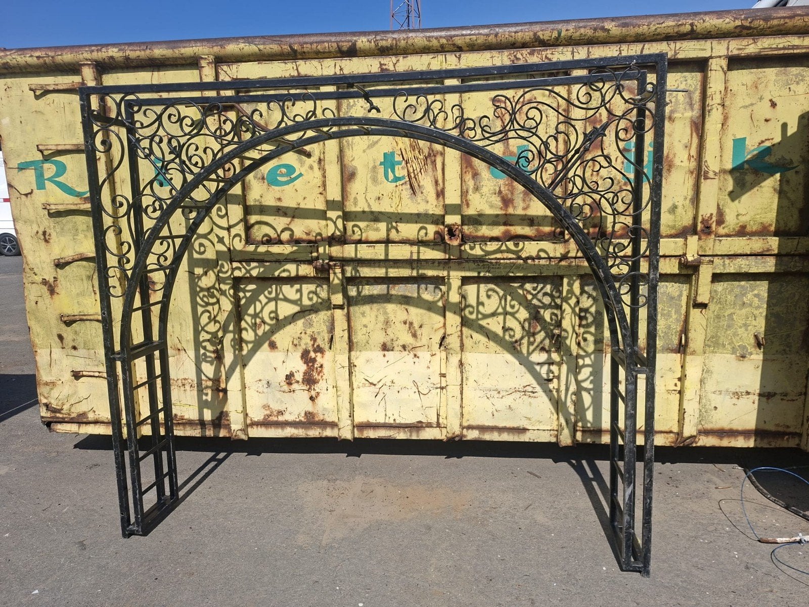 prieel, Jardin & Terrasse, Clôtures de jardin, Enlèvement, Utilisé, Fer, Clôture ornementale