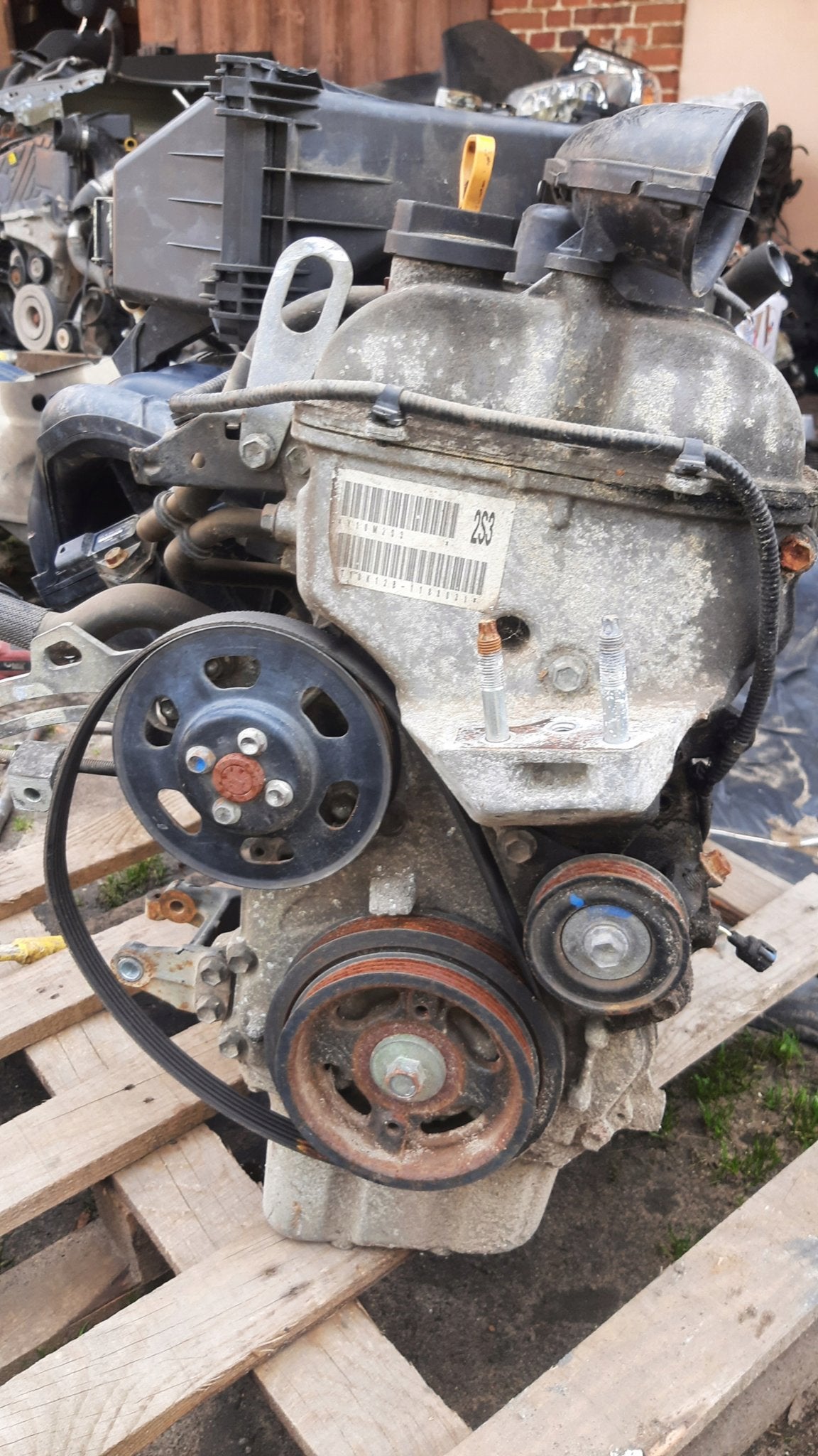 Moteur K12B Complet OPEL AGILA, Envoi, Utilisé, Daihatsu