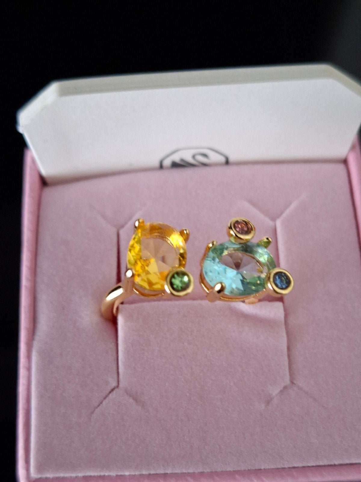 Swarovski ring, Verzamelen, Swarovski, Ophalen of Verzenden