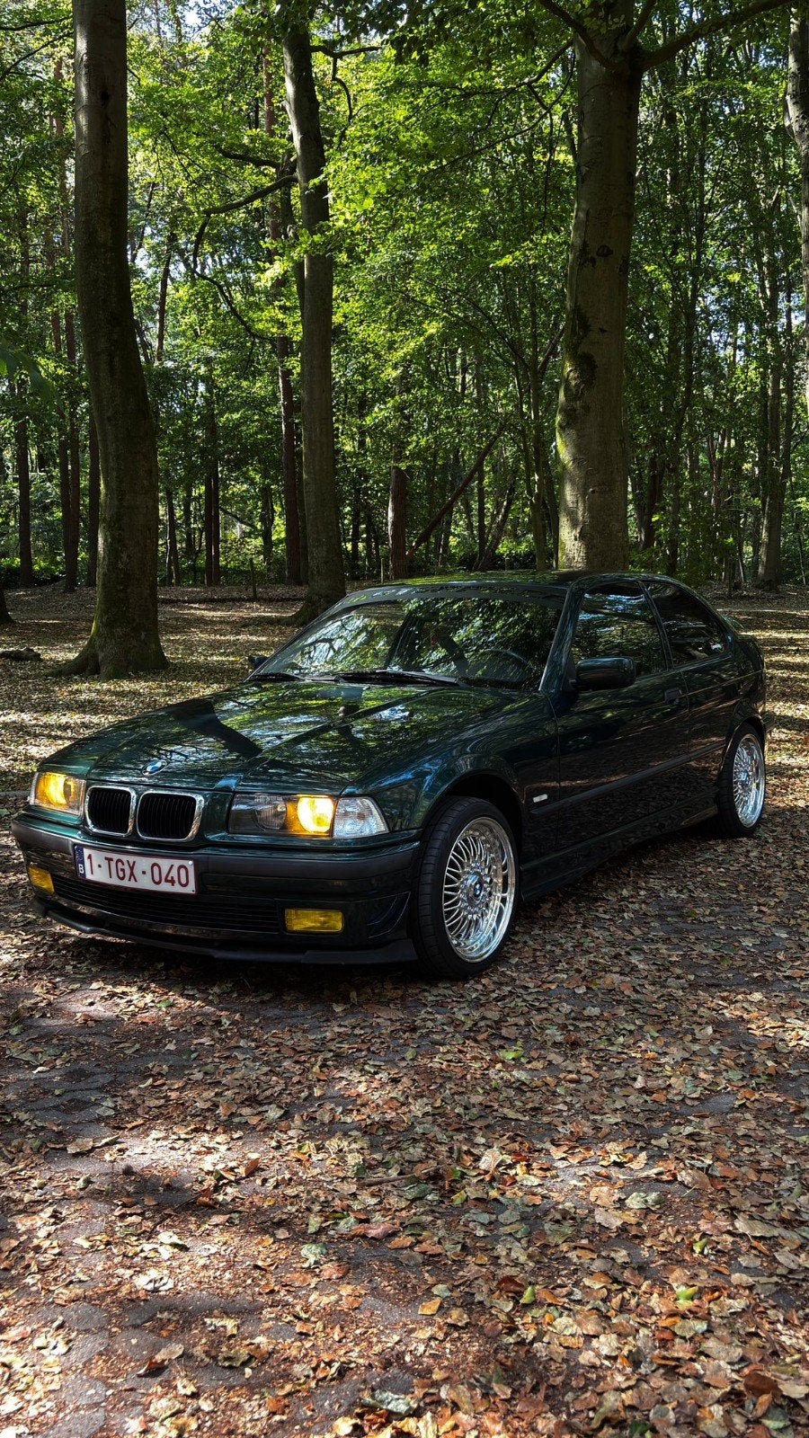 '00 BMW E36 compact 316i, Auto's, BMW, Achterwielaandrijving, Leder, Handgeschakeld, Particulier