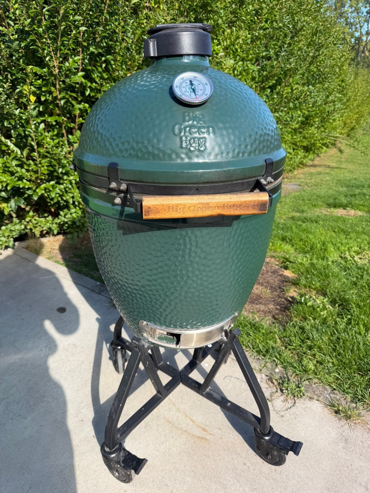 Big Green Egg Large - Goede staat, Tuin en Terras, Ophalen, Gebruikt