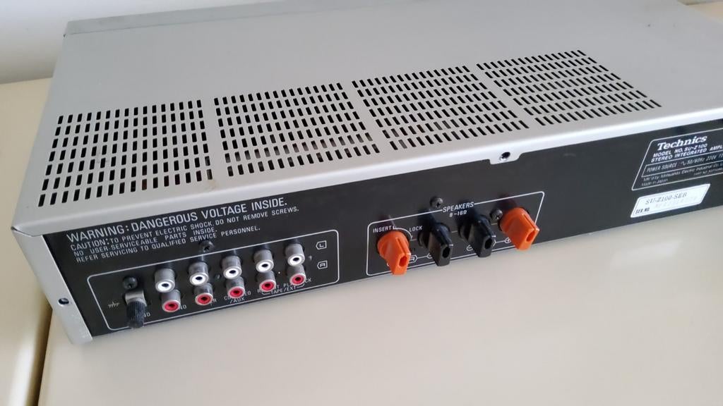 Stereo Integrated amplifier, Enlèvement